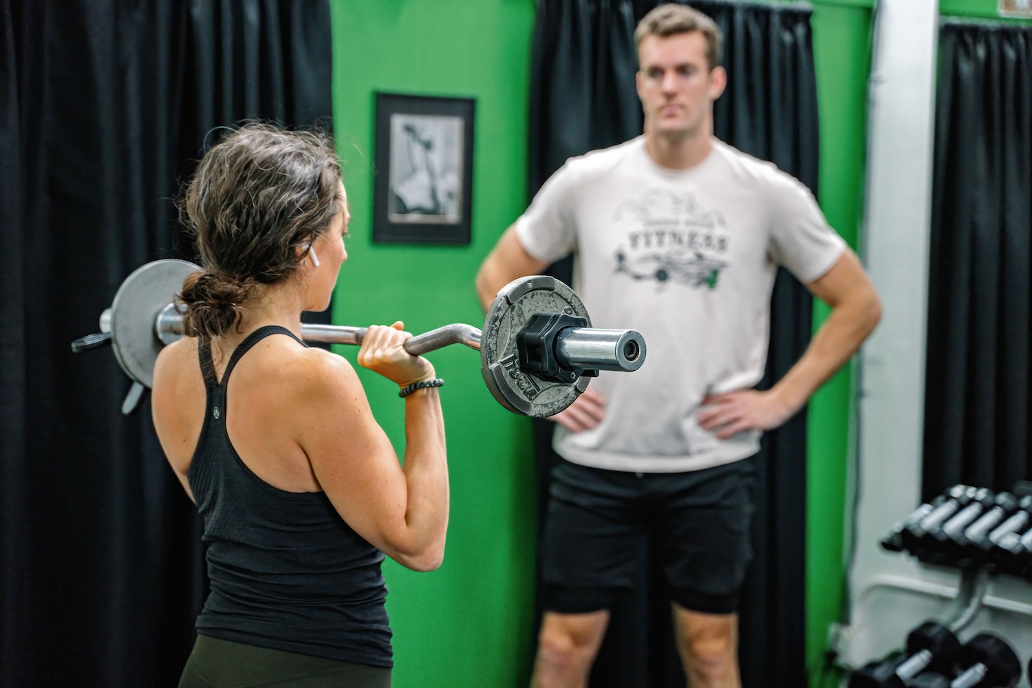Matthew Hammel, owner of Green Door Fitness